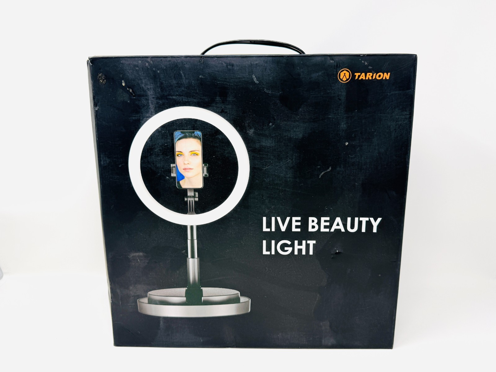 Tarion Light Y2 Foldable RING LIGHT with Phone Holder *NEW IN BOX*