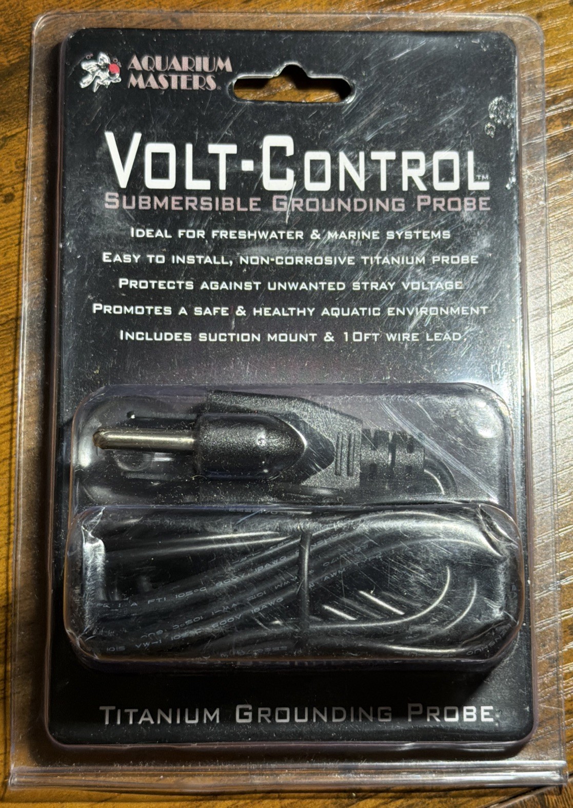 Underwater Treasures Seapora Volt-Control Titanium Grounding Probe