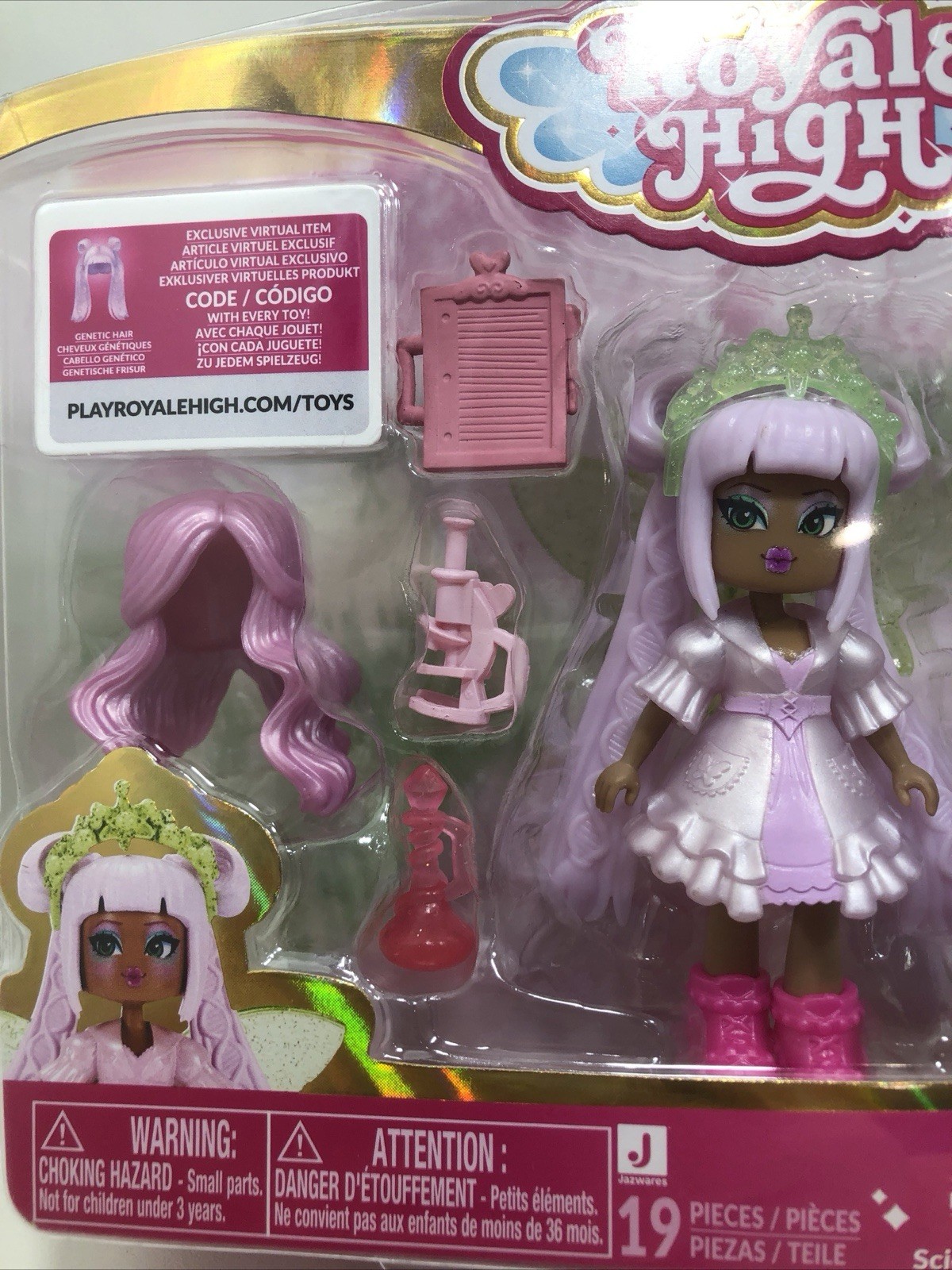Royale High School Spirit Fashion Science Genetic Hair Code Only Sent in Message