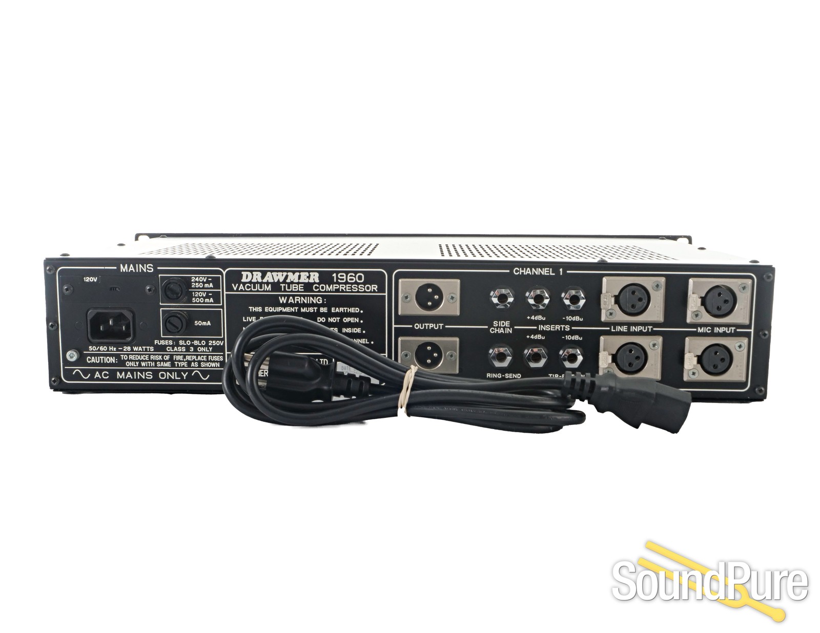 Drawmer 1960 Stereo Preamp Compressor - Used