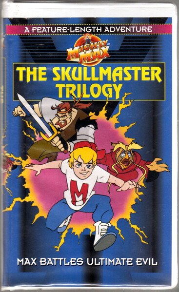 Mighty Max: The Skullmaster Trilogy (VHS) Sealed NEW animated rare