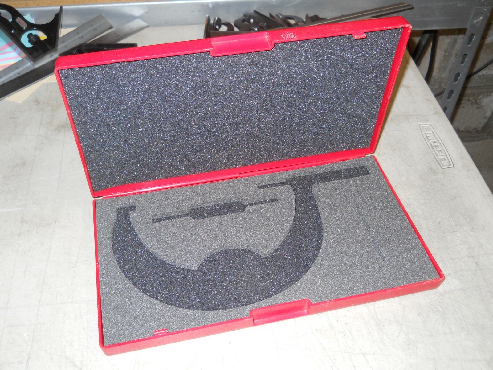 STARRETT 5-6" Micrometer Storage Case Only   1 case  New
