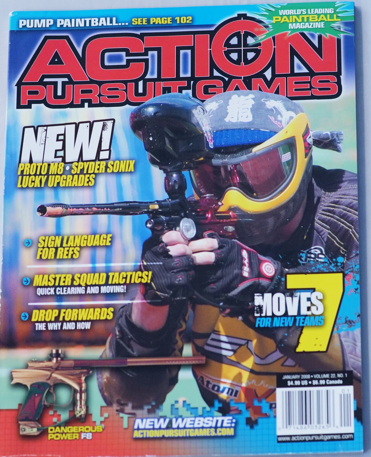 Priced To Sell Jan 2010 APG Action Pursuit Games Print Paintball Magazine