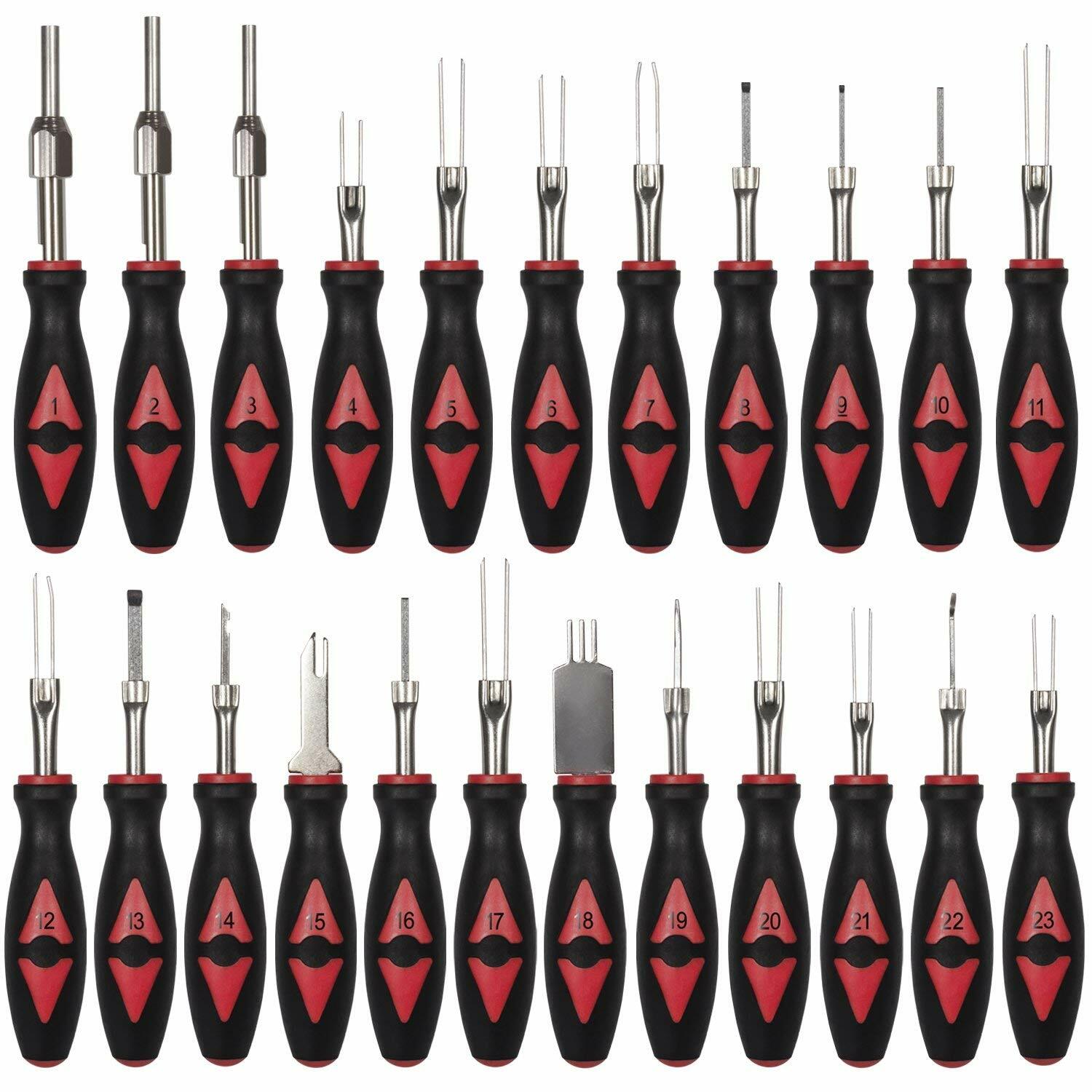 Universal Terminal Release Tool Set, Wire Terminal Electrical Connector Remove