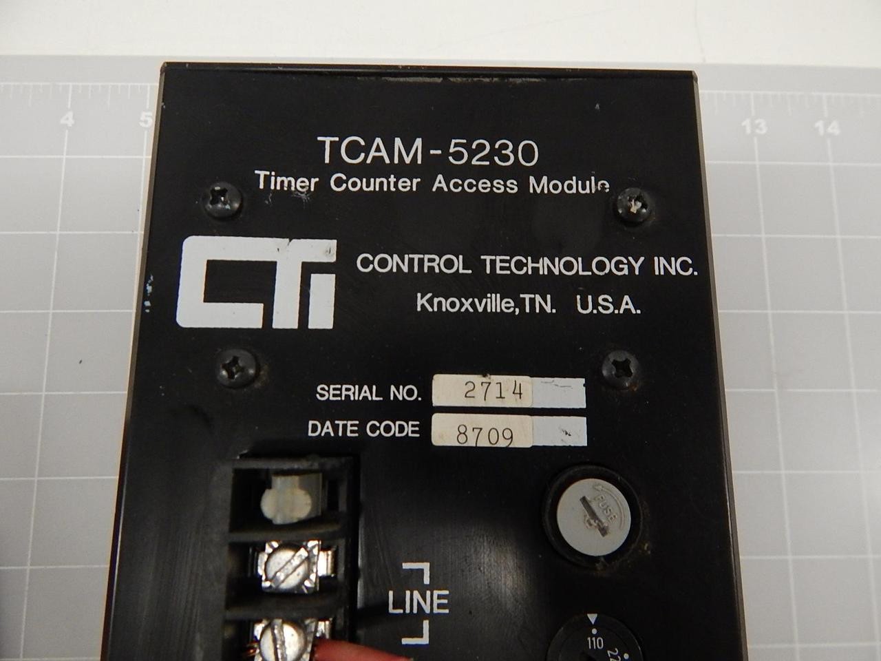 CONTROL TECHNOLOGY TCAM-5230 TIMER COUNTER T68043