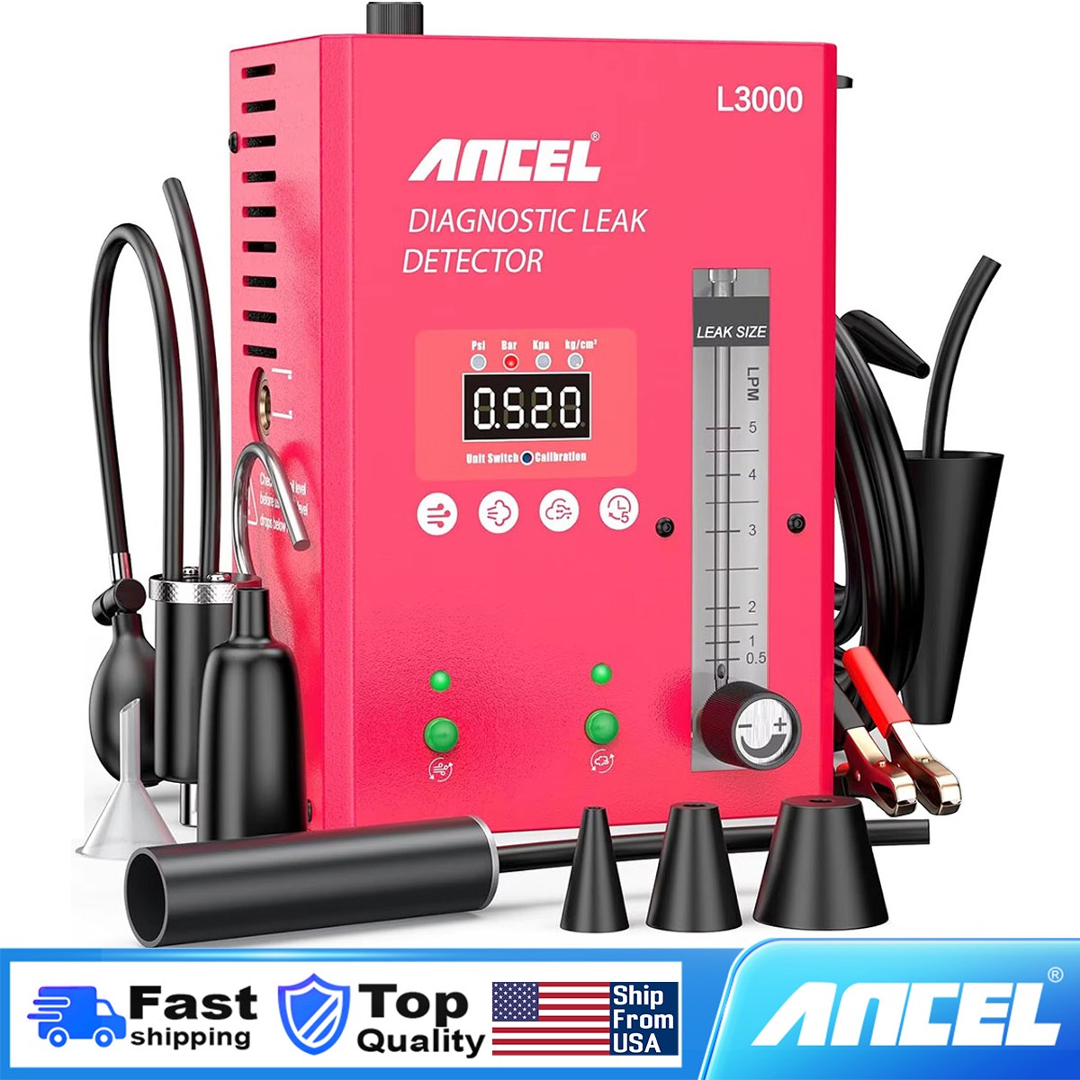ANCEL L3000 Auto EVAP Smoke Machine Leak Detector EVAP Fuel Smoke Machine Tester
