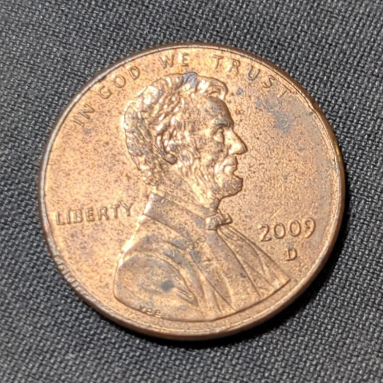 2009-D Lincoln Bicentennial Formative Years Small Cent Penny BN Circulated