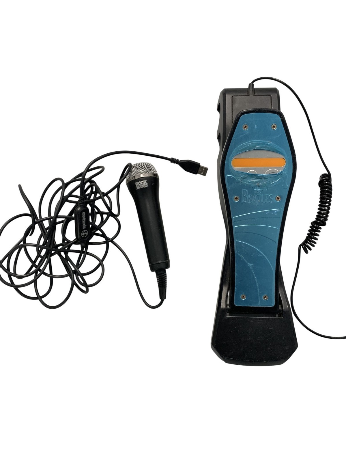 The Beatles Rock Band Drum Pedal & USB Microphone Set For PS3/PS4/Xbox/Wii
