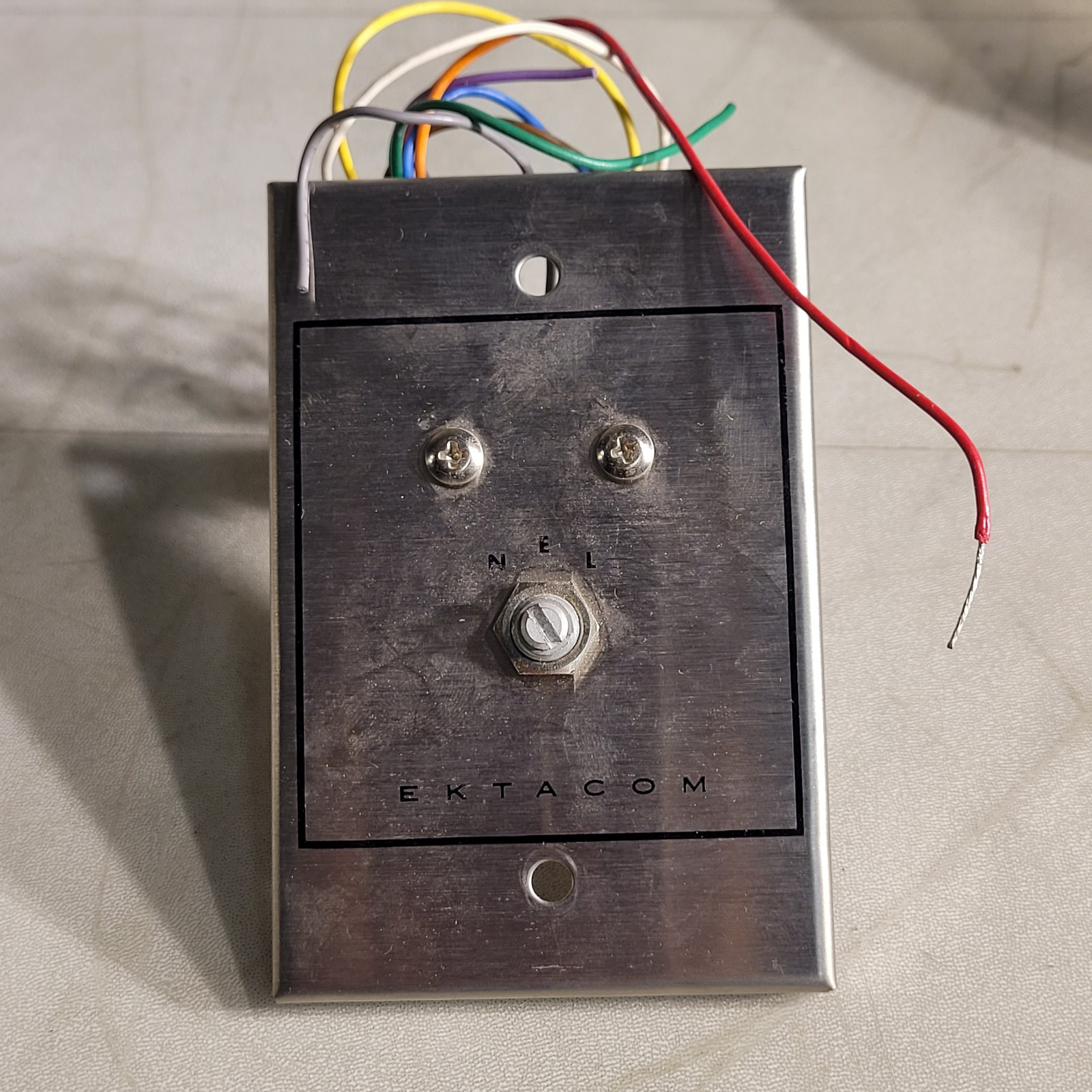 Ektacom HB-NEL Hospital Signaling Equipment NEL Knob Fisher Berkeley