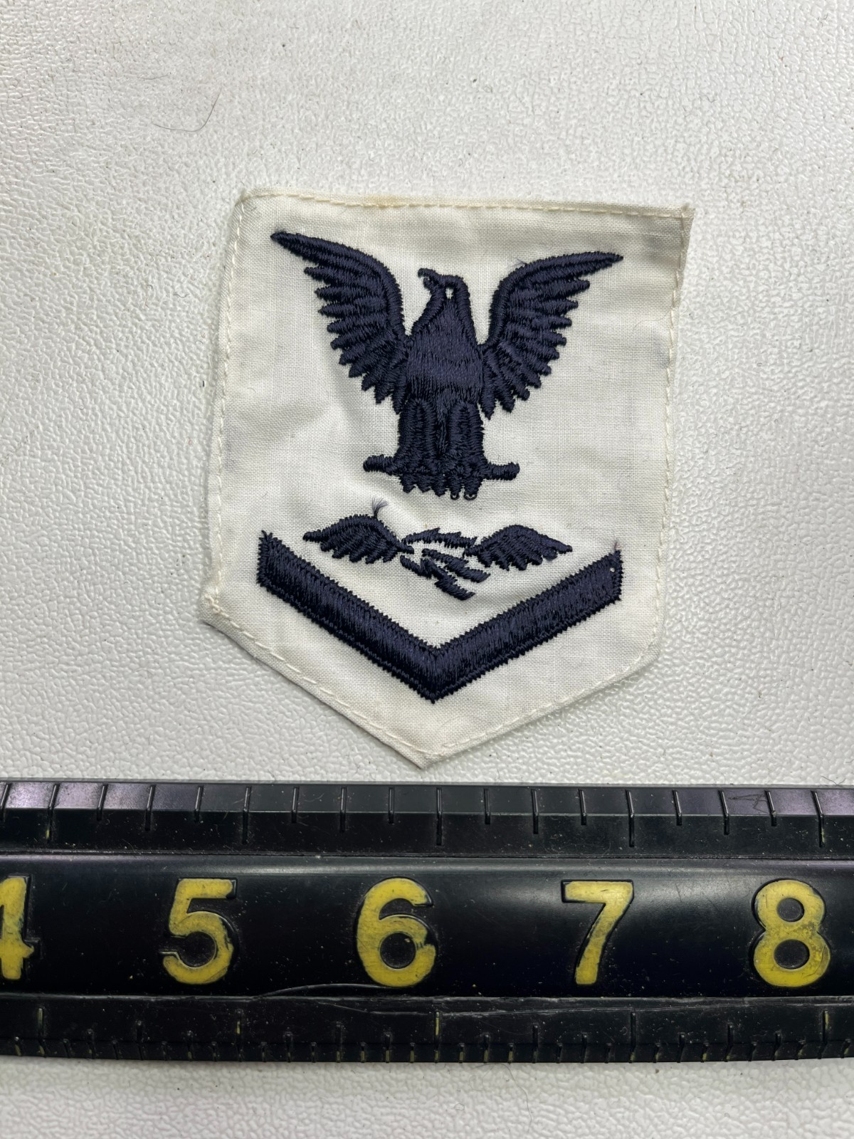 Vintage Kinda Small US NAVY (? Wings ?) Rating Badge Patch (Military) M032
