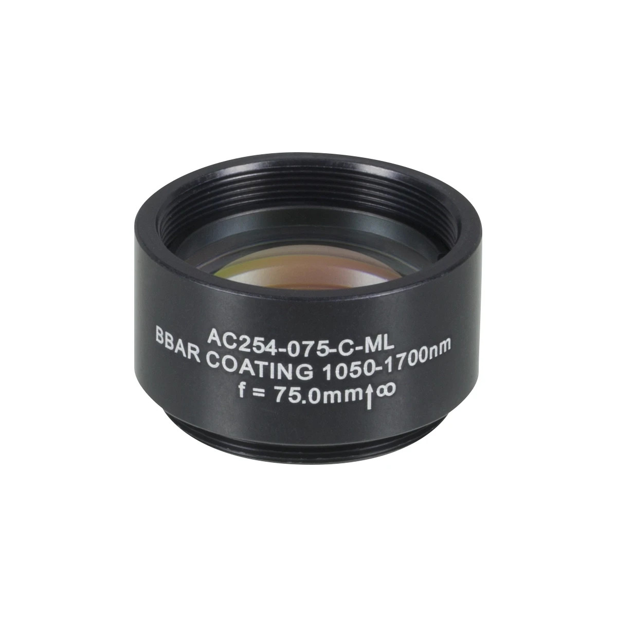 Nice New THORLABS Achromatic Doublet AC254-075-C-ML - f=125 mm, Ø1"