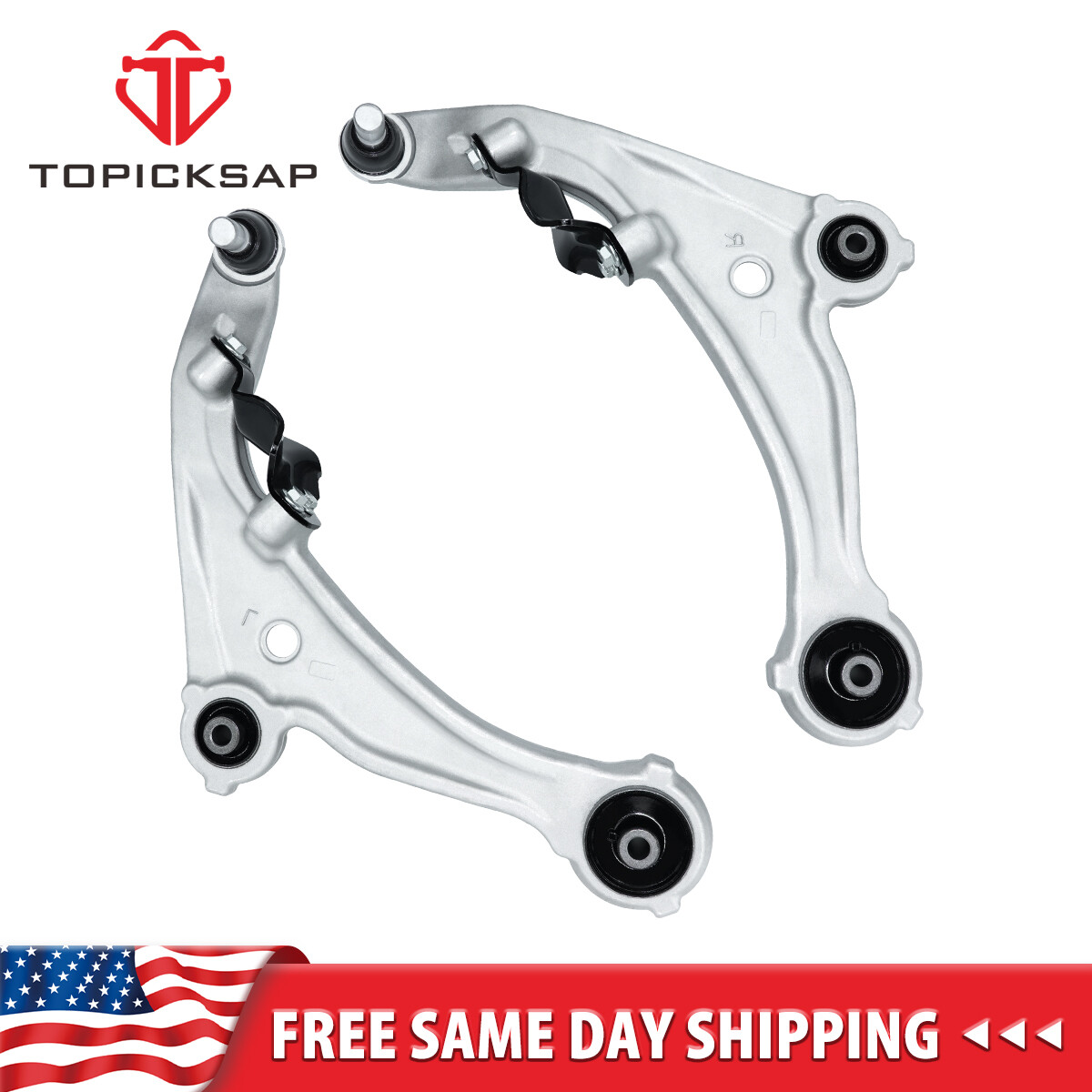 2pc Front Left & Right Lower Control Arms For 07-13 Nissan Altima 2.5L 3.5L
