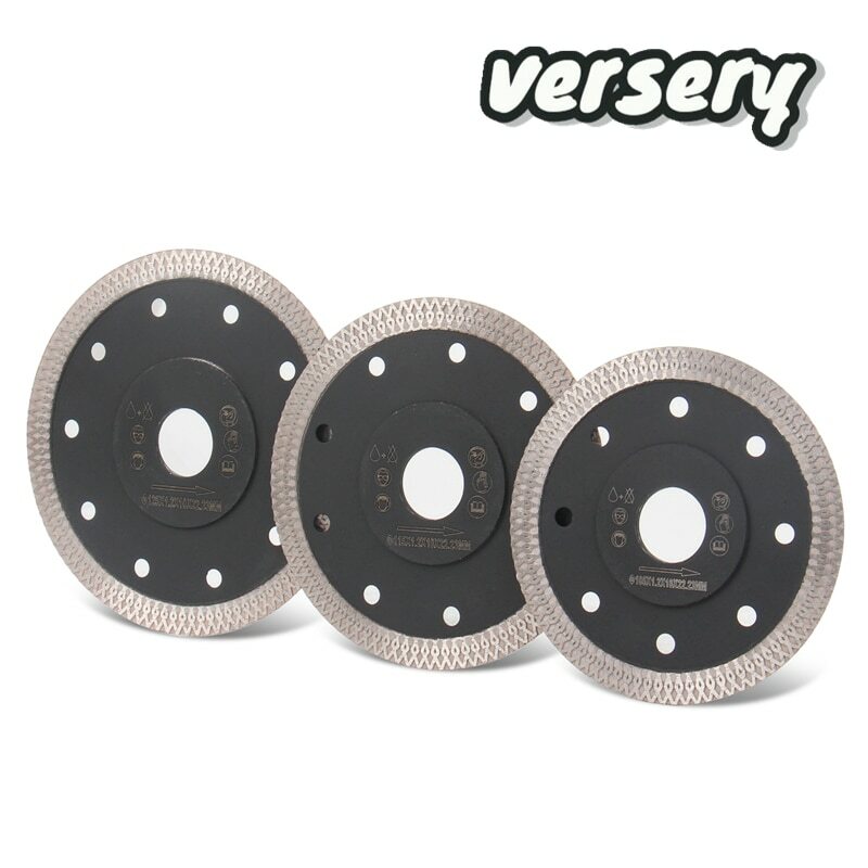 4-5'' Porcelain Tile Turbo Thin Diamond Dry Cutting Disc Grinder Wheel Saw Blade