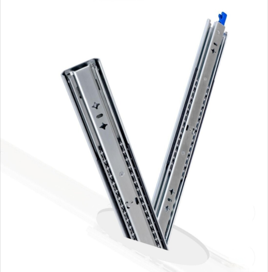 Drawer Slides Heavy Duty Runner Lock Full Extension Trailer Fridge Draw 18"-40"