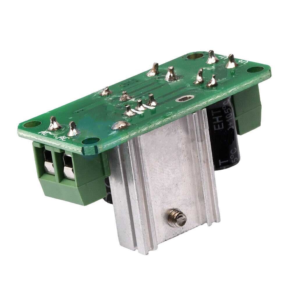 2PCS Single Regulated Power Supply Module AC to DC 12V Rectifier Filter Board 1A