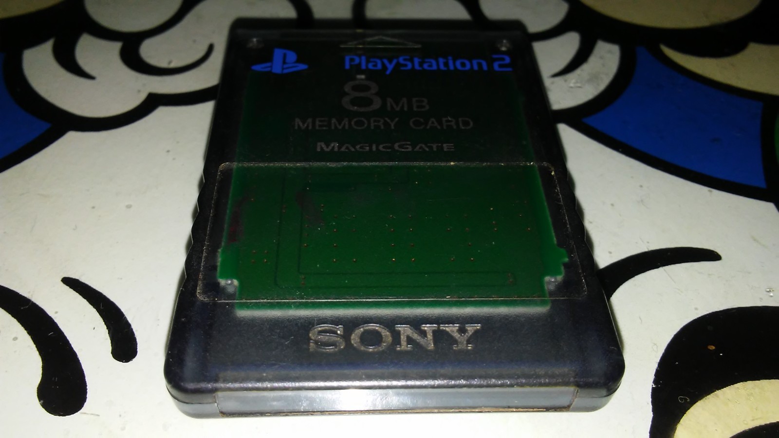 SONY PlayStation 2 OEM 8MB Smoke Grey Memory Card Official PlayStation Product