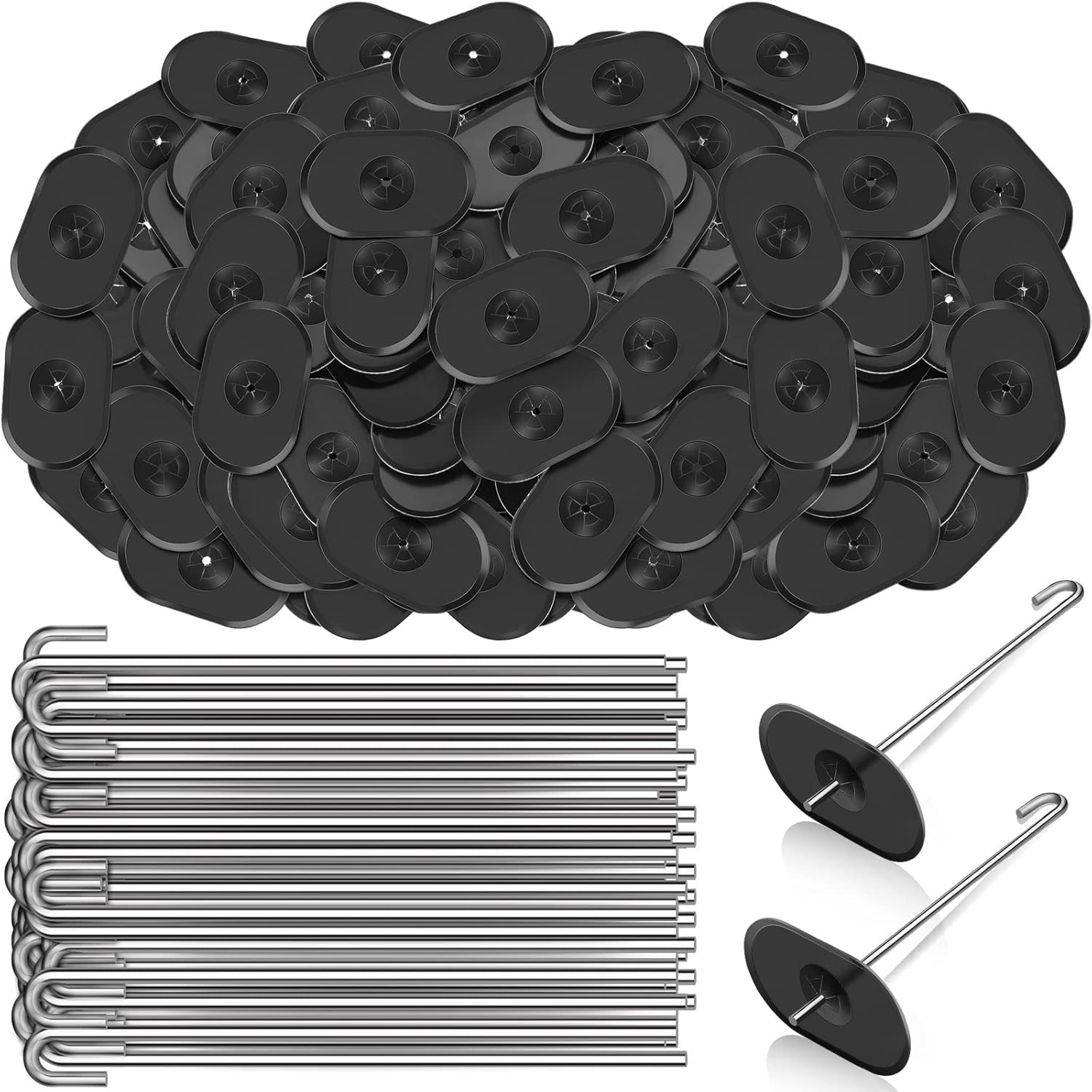 Solar Panel Bird Guard Fastener Clips Guard Clips Kit for Bird Pigeon Fence Roll