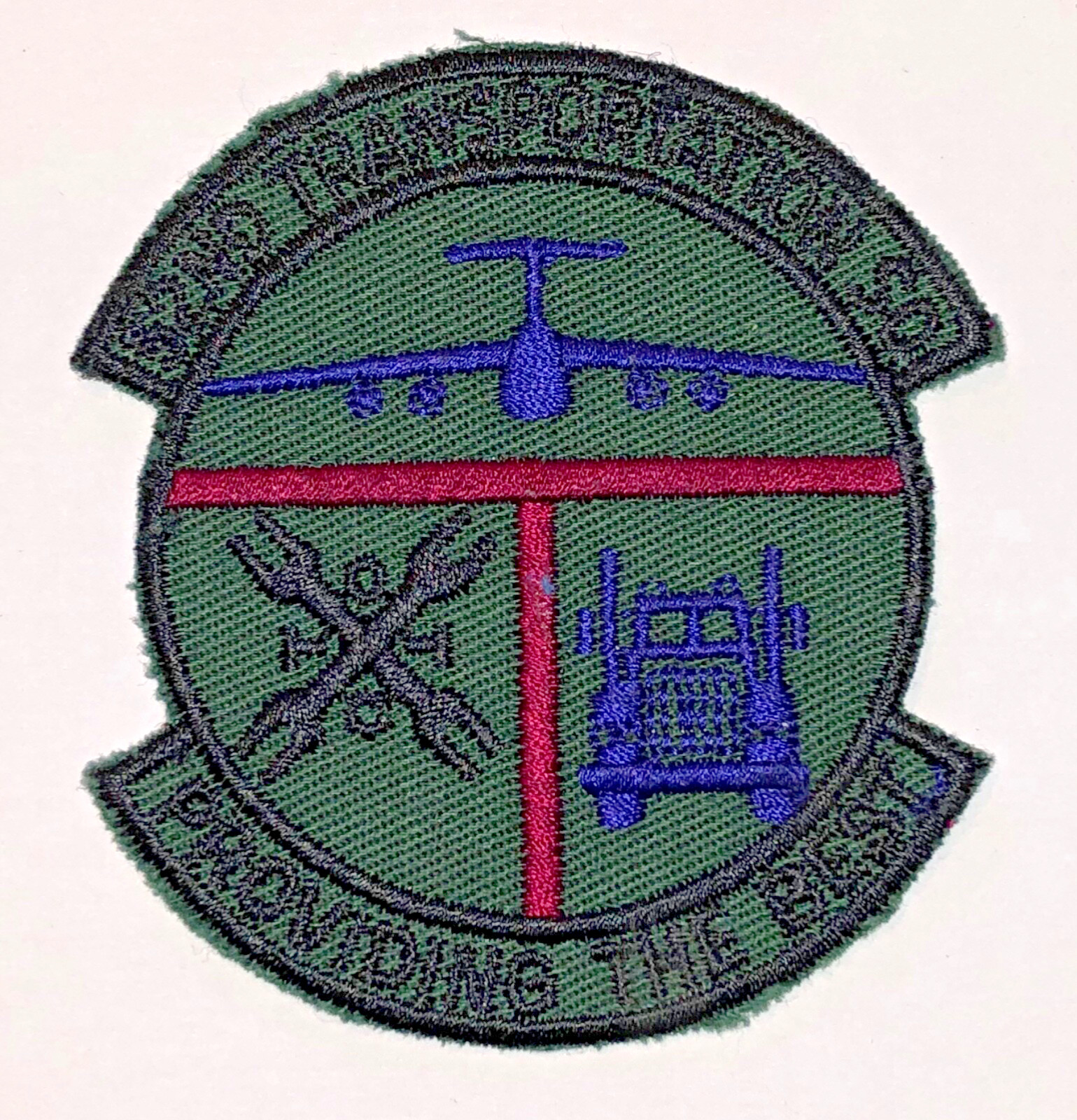 Post Vietnam War USAF US Air Force 52nd Transportation Squadron Patch Subdued