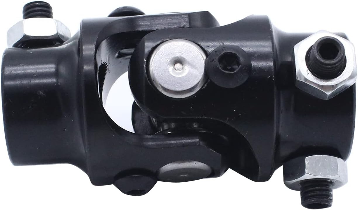 Universal Steering U Joint 3/4-36 Spline X 3/4" DD Black Maximum Working black