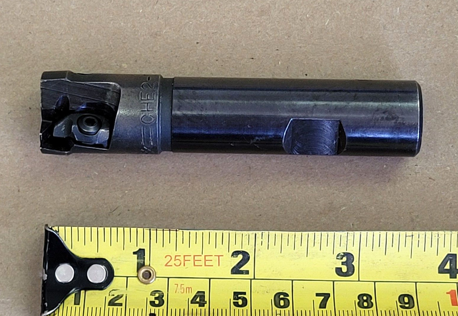 SUMITOMO SHOULDER END MILL PN: CHE2-0875RW, .75" SHANK, 3.675" OAL