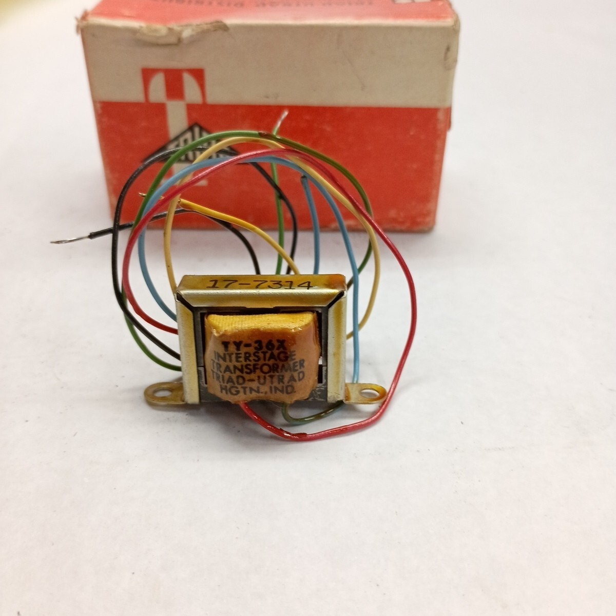NOS Vintage Triad TY-36X Transistor Interstage Transformer