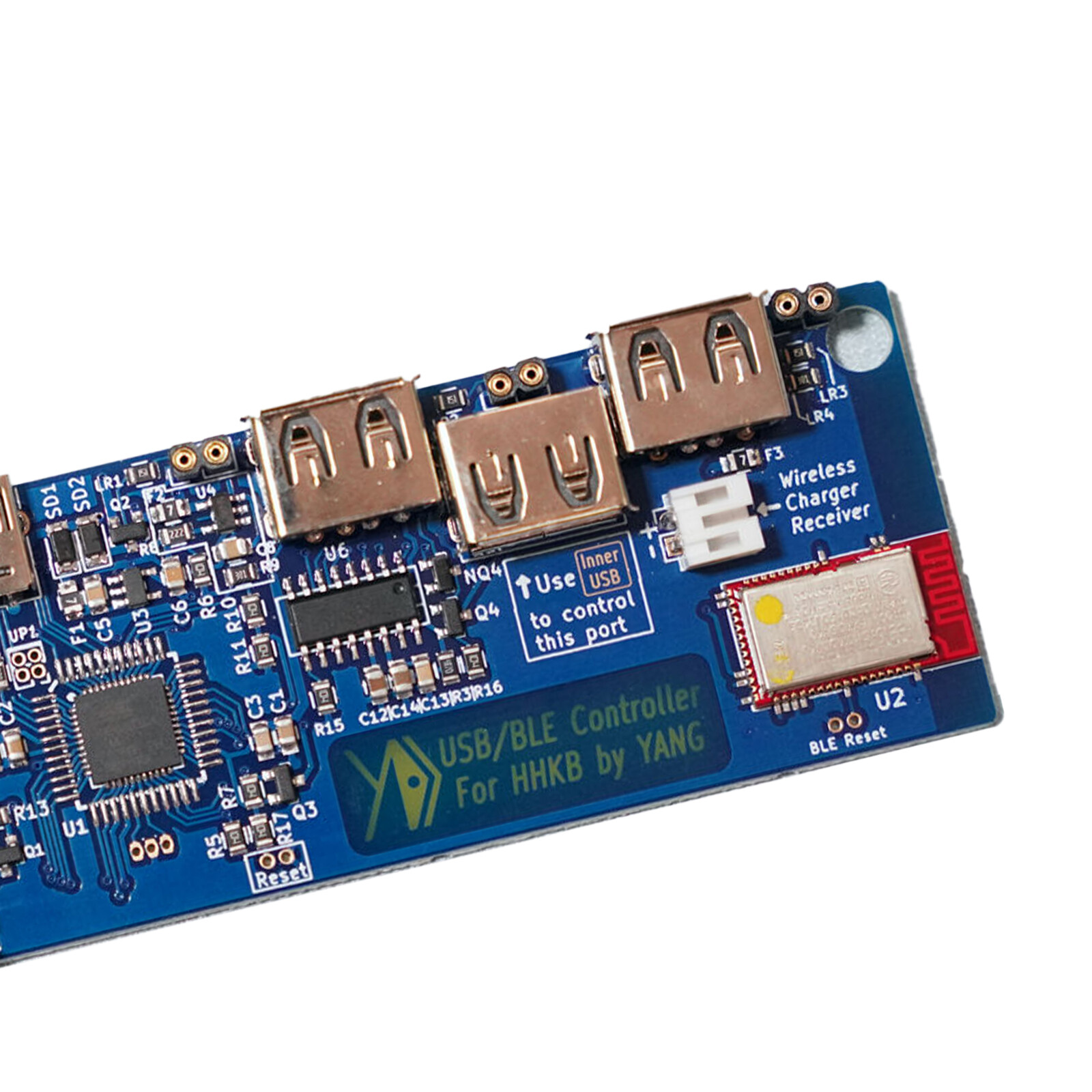 Replace for HHKB Pro2 Series YDKB Keyboard Controller Board USB/BLE Controller