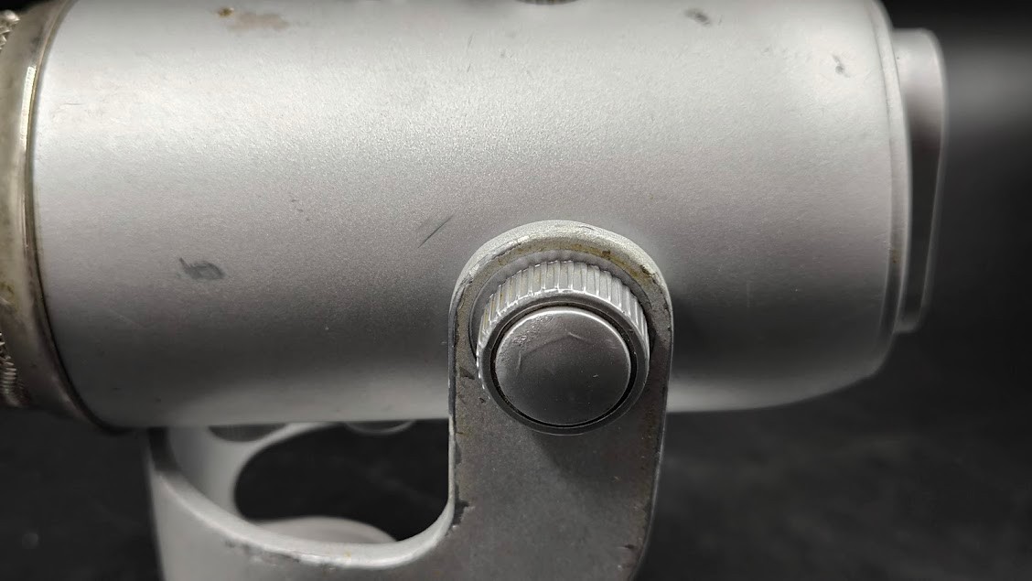 Blue Yeti Microphone Used Working Silver