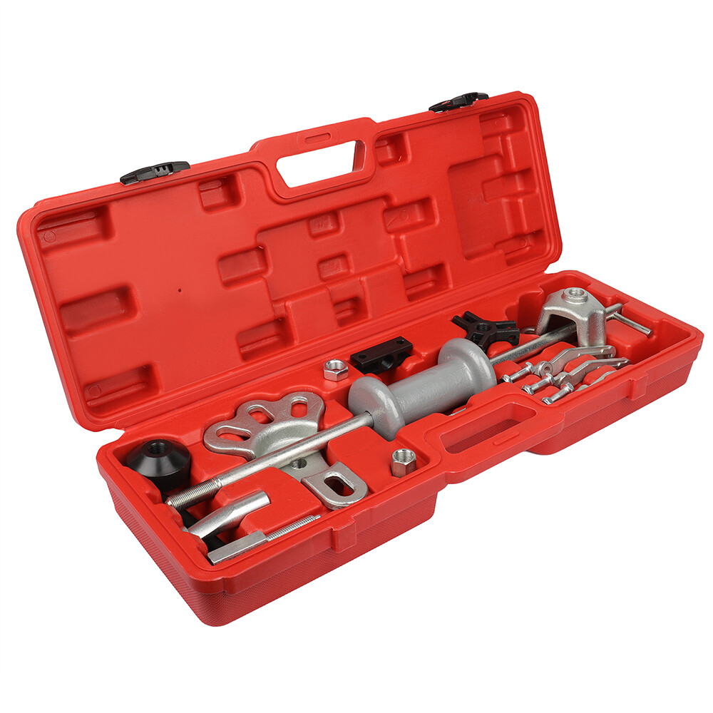 Slide Hammer Dent Puller Tool Kit Wrench Adapter Axle Bearing Hub Auto Set