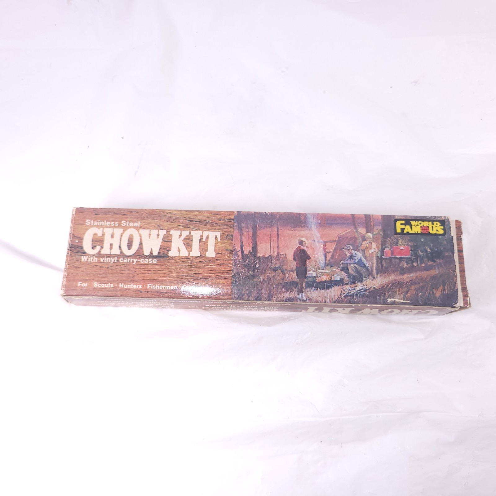 World Famous Brand Stainless Steel Chow Kit Portable Flatware
