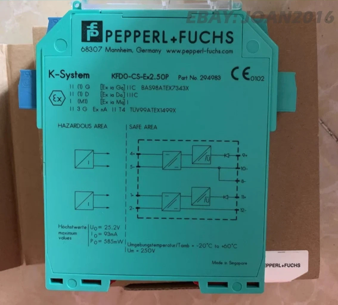 1PC NEW IN BOX Pepperl+Fuchs KFD0-CS-Ex2.50P Safety barrier