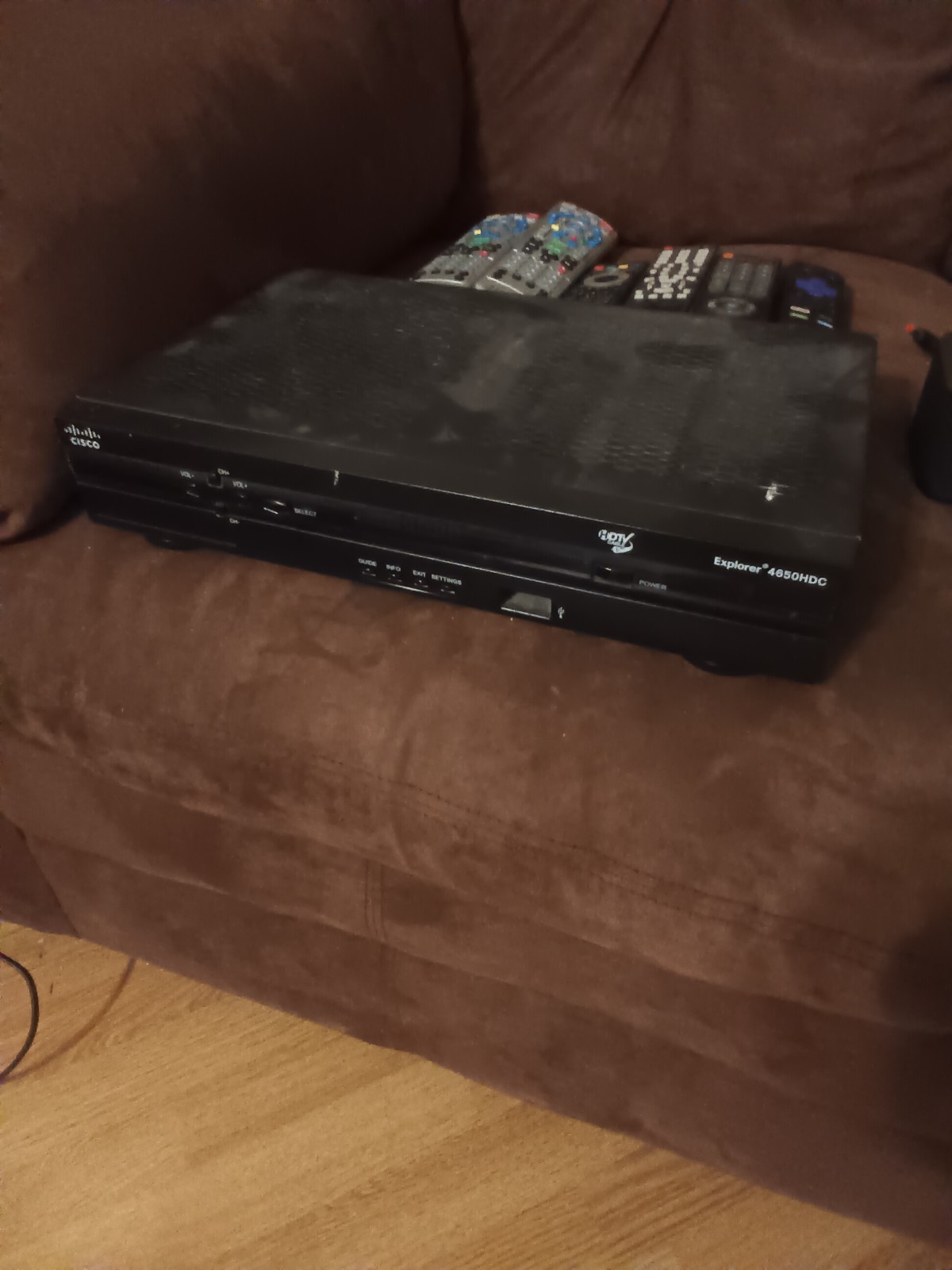 cisco hdtv cable box