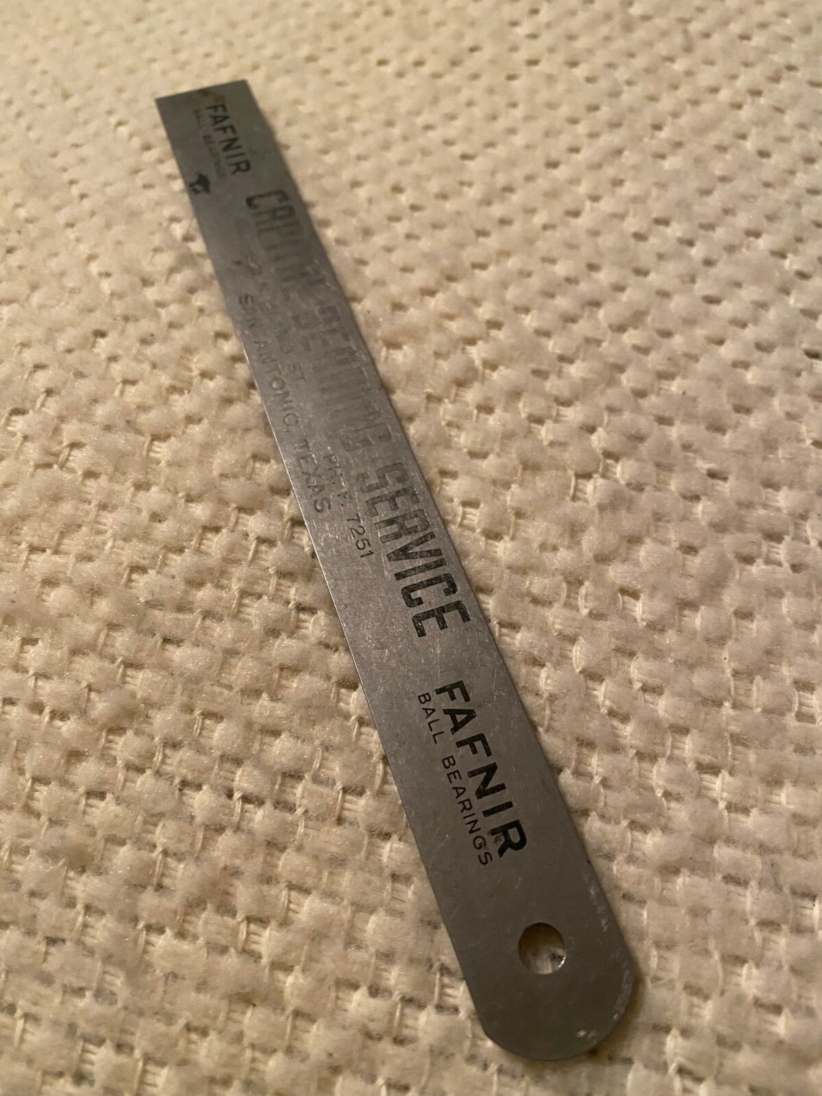 Vintage Machining Ruler