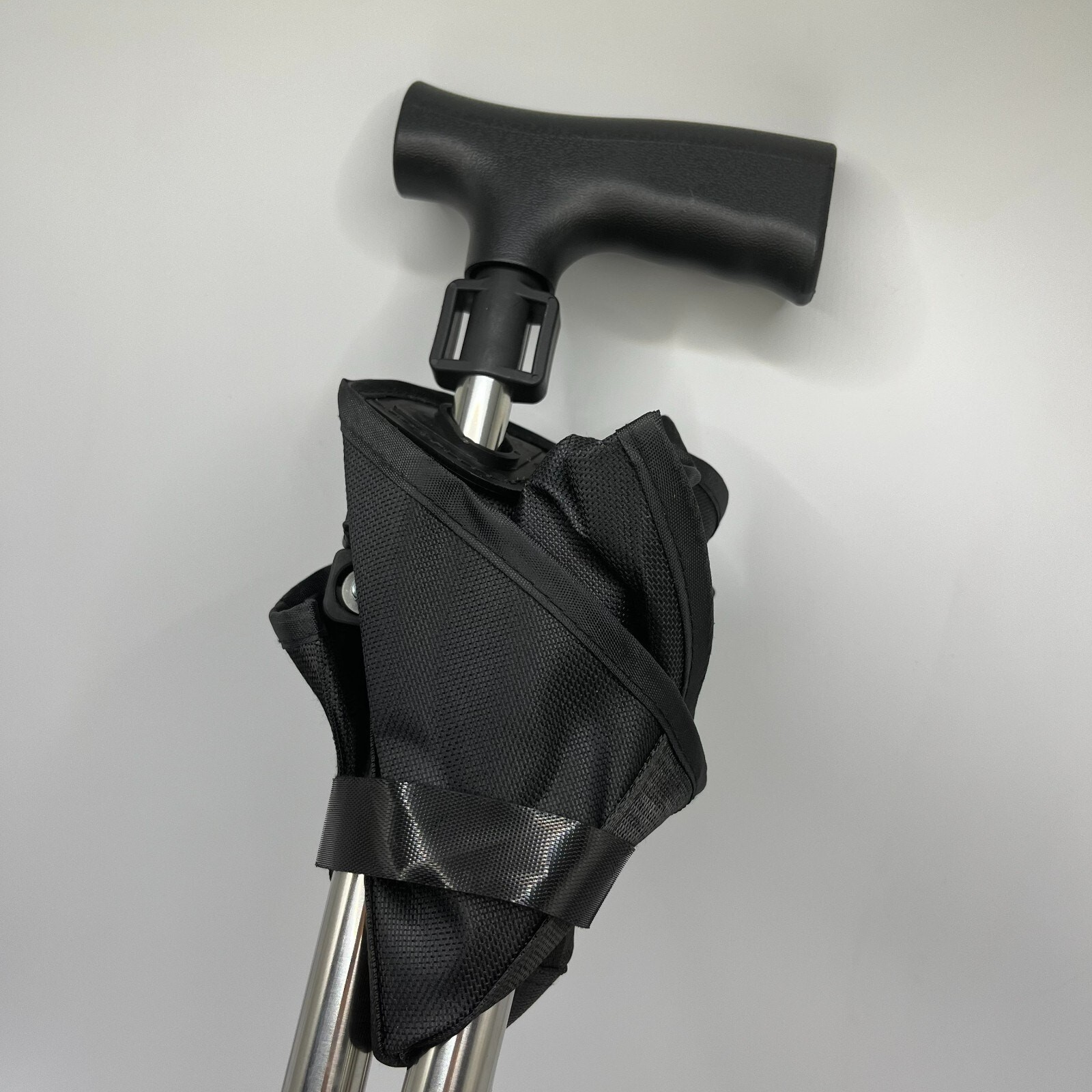 Folding Walking Cane with Seat Comfortable Handle for Elderly Telescopic US