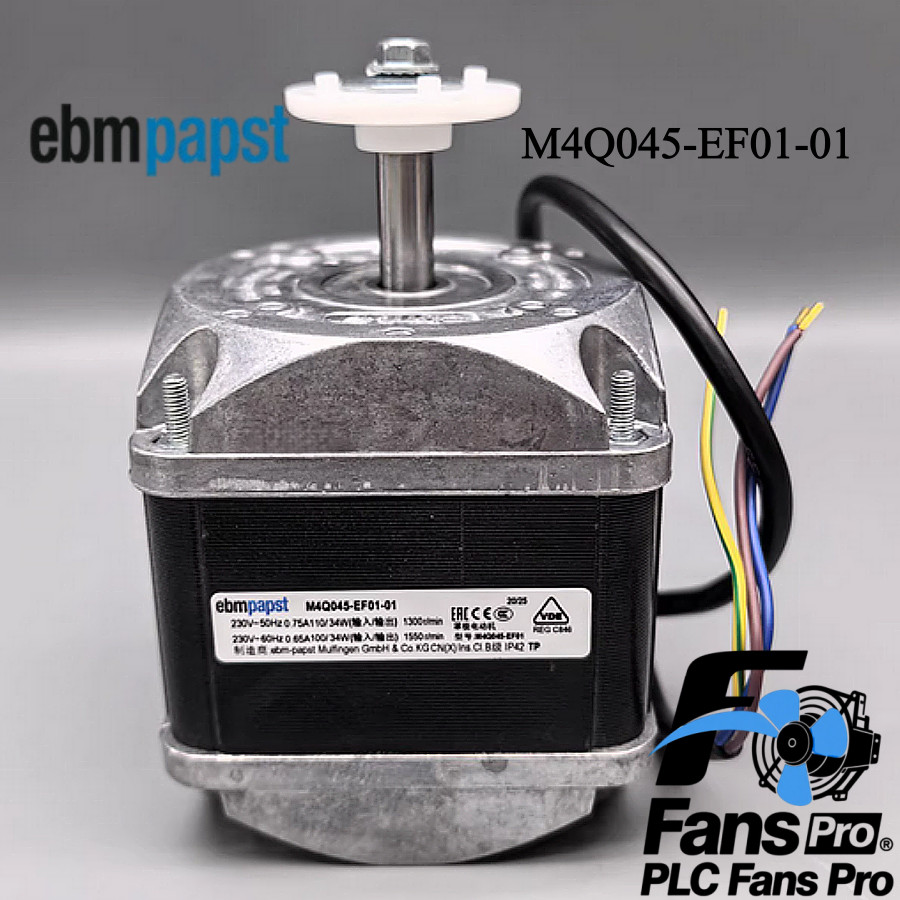 1PCS Brand New Ebmpapst M4Q045-EF01-01 AC230V 110W Freezer Fan Motor  Fast Ship