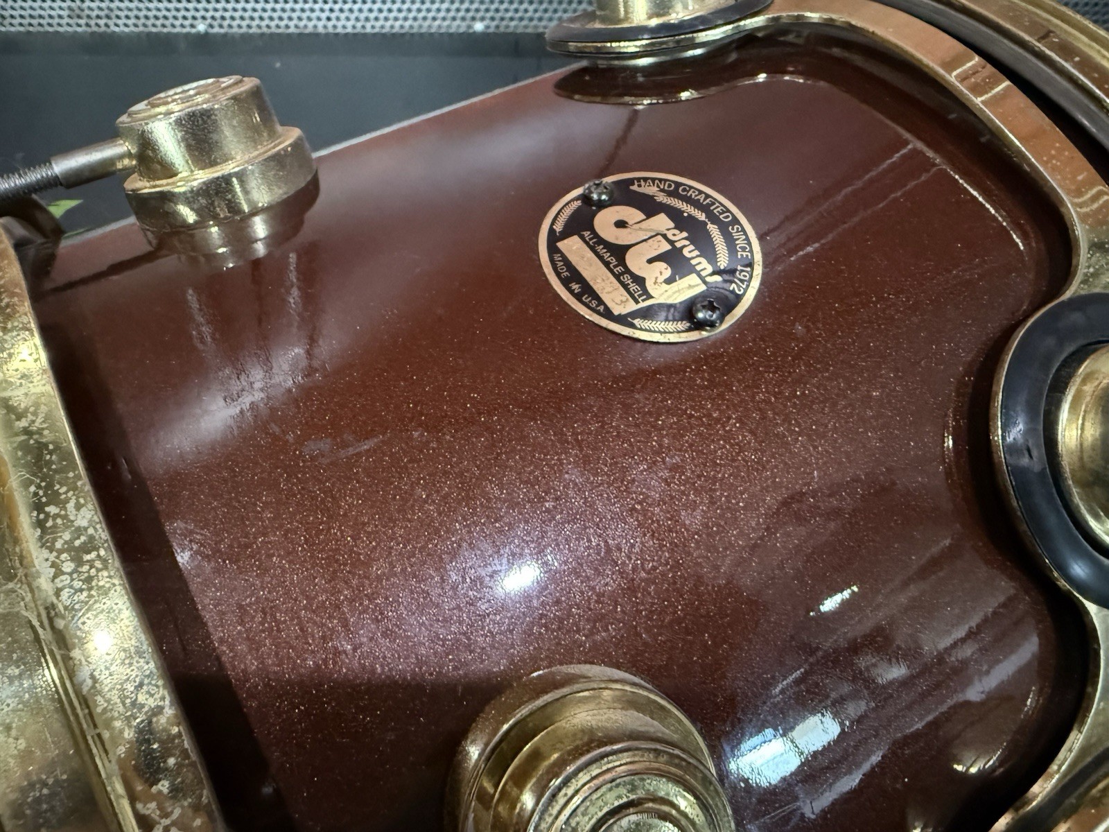 DW Drums Vintage Pre Collectors Series Tom 12” x 10” Gold Hardware
