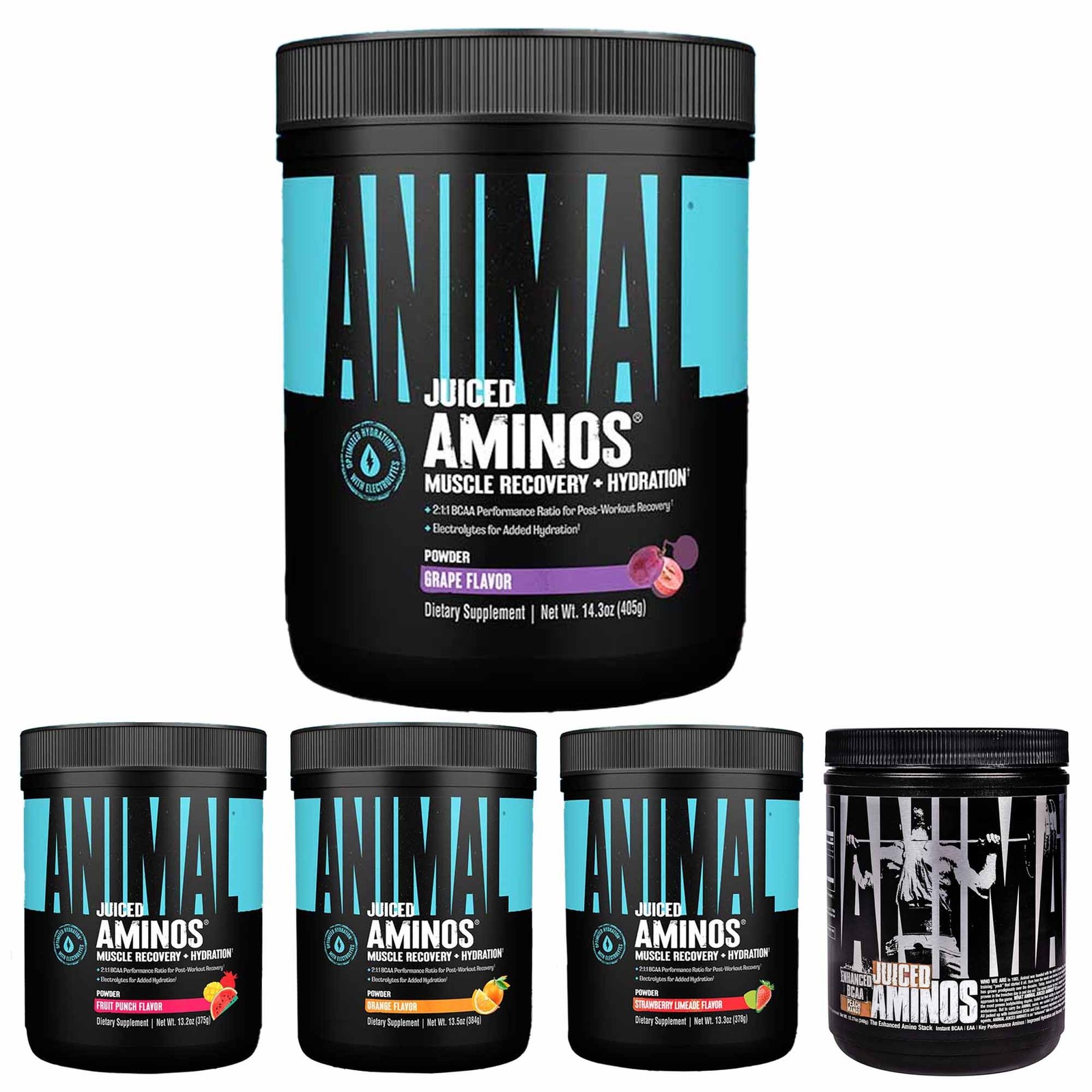 Universal Nutrition Animal Juiced Aminos, 30 Servings - Loaded with BCAA and EAA