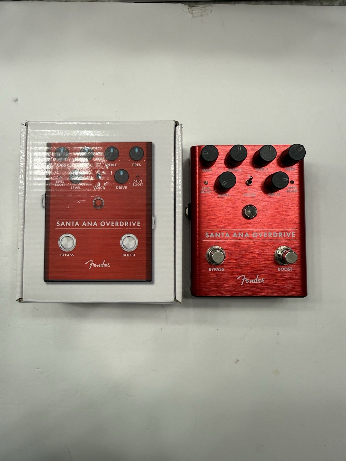 Fender Santa Ana Overdrive Boost Guitar Effect Pedal + Original Box