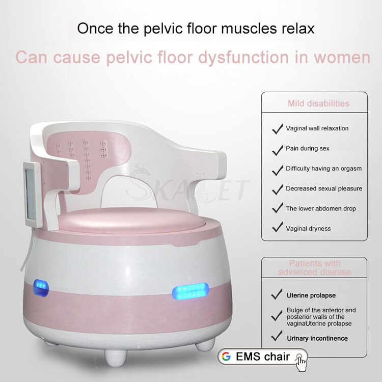 New Electromagnetic Ems Chair Pelvic Floor  Stimulator Muscle Treatment Device