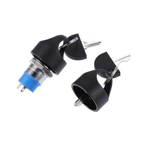 1 Set Ignition Starter on Off Switch Lock Mobility Scooter Key Switch 3Wheels