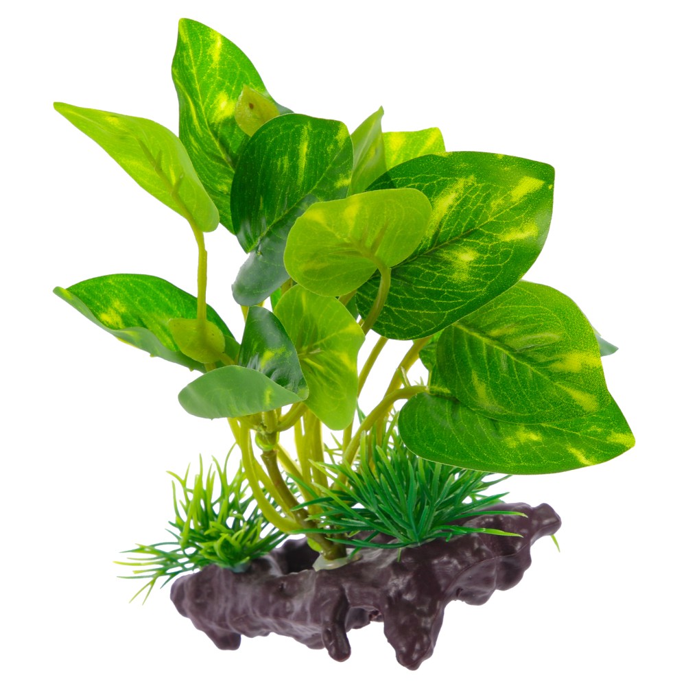 Simulated Sunken Wood and Aquatic Plants Aquarium Driftwood Fish Tank Ornament