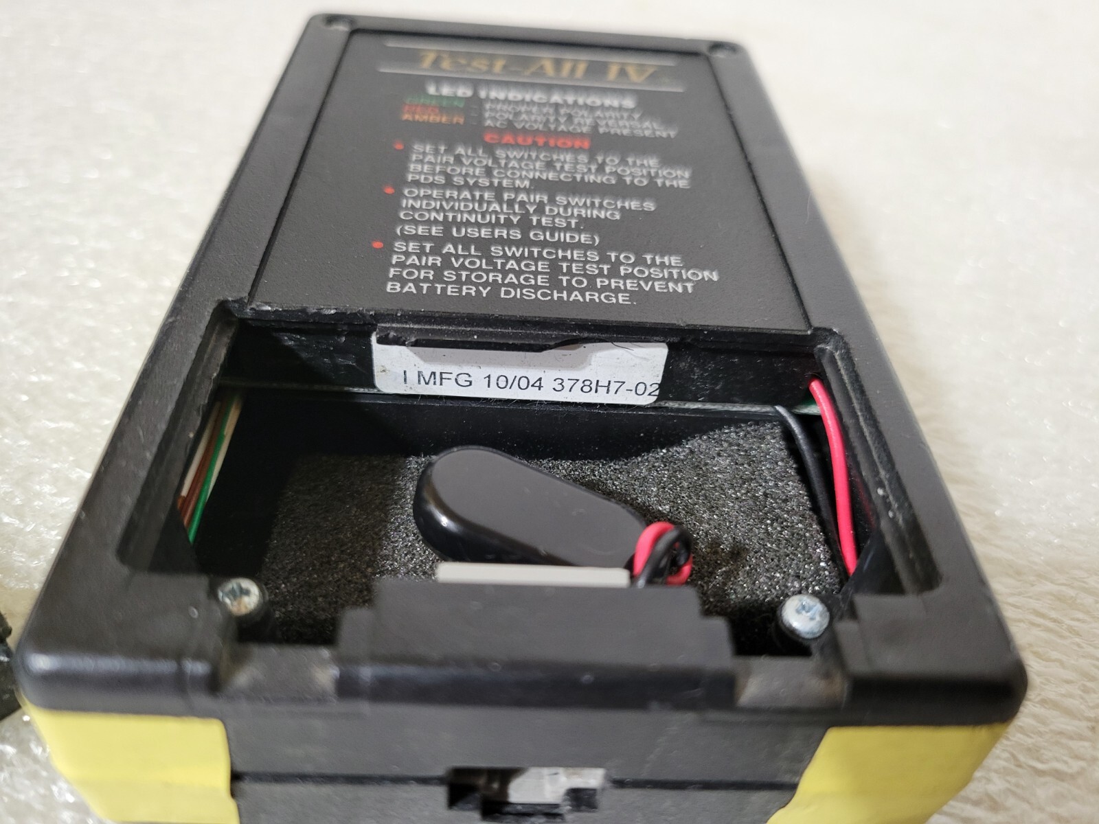 Independent Technology ITC-3002 Kit Test All IV Cable Tester Telecom