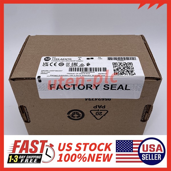 Allen-Bradley 1769-AENTR CompactLogic EtherNet/IP Adapter New Sealed Fast Ship