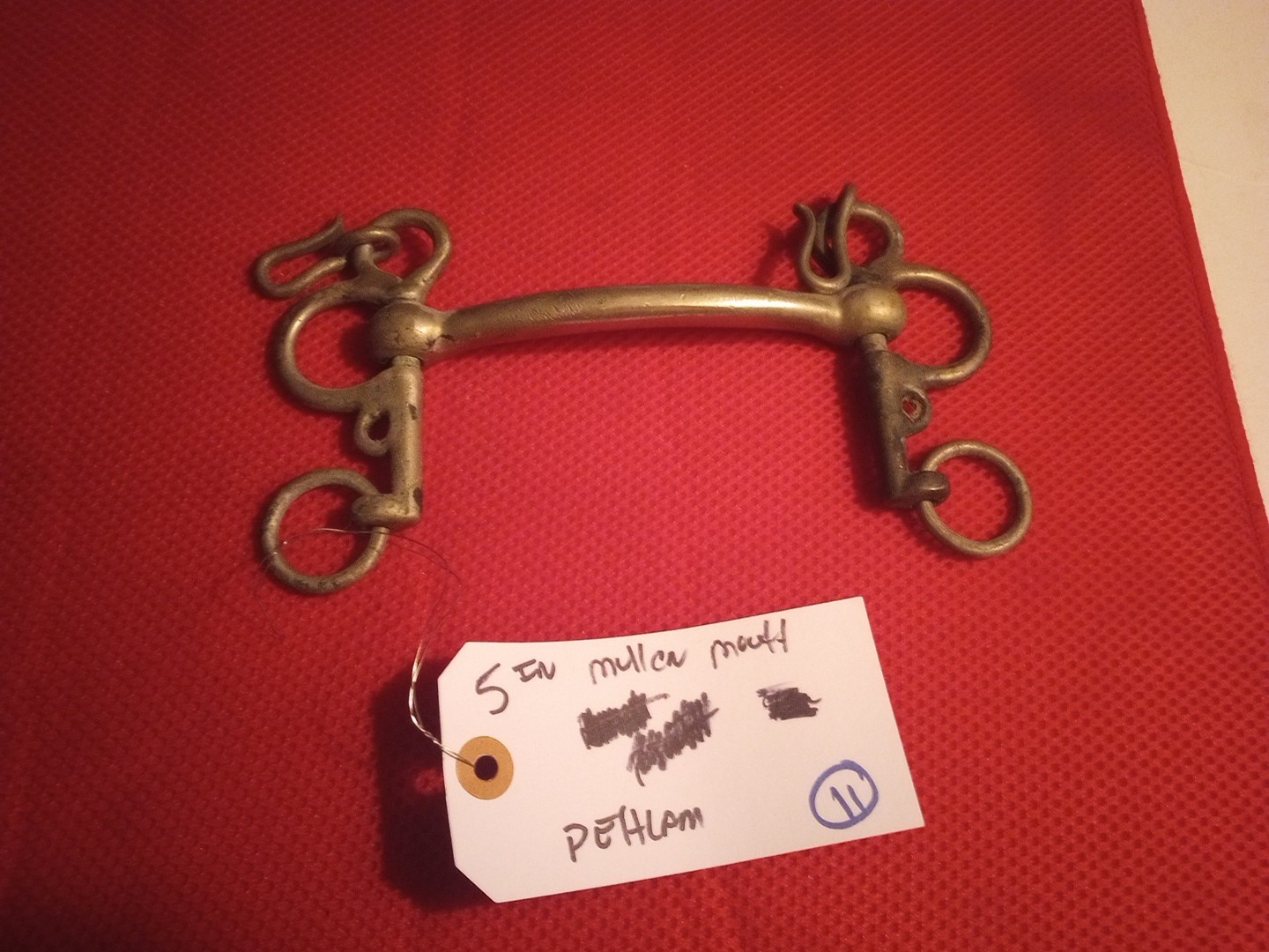 5" Mullen Mouth Pelham Bit Horse Equine