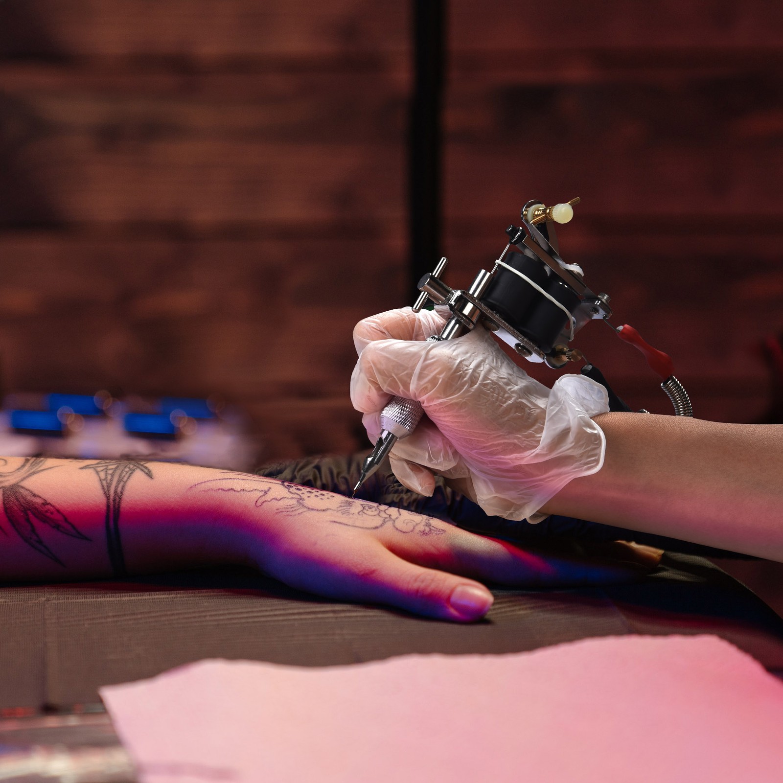 Complete Pro Tattoo Kit w/40 Inks