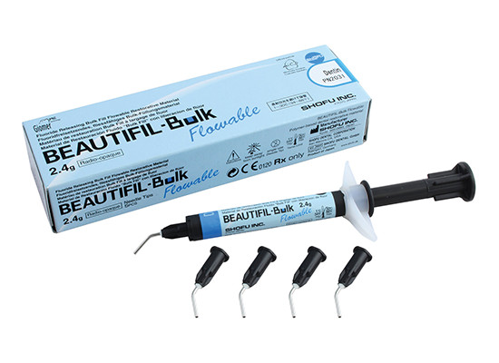 Shofu Beautifil Bulk Flowable Composite 2.4 gm syringe Dental Universal