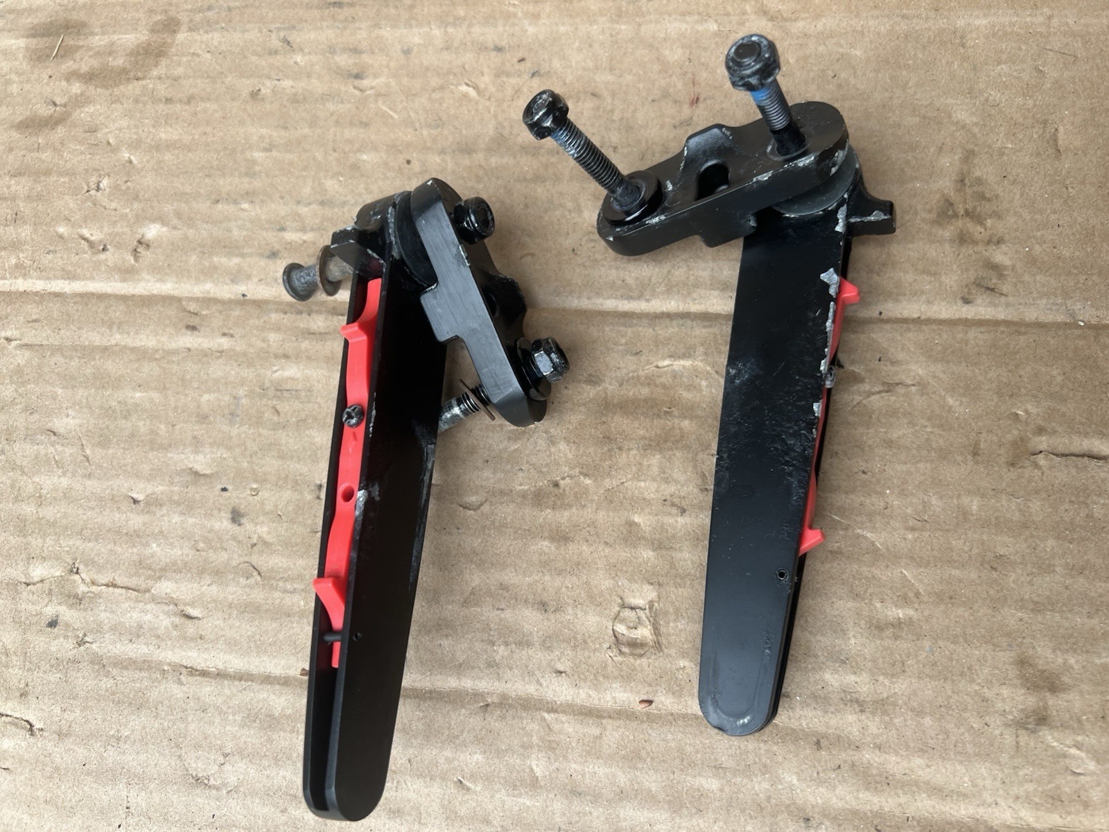 Motion Composites Wheelchair Sideguard Mounting Brackets C2 Helio