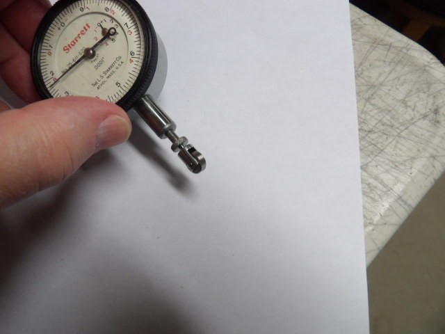 STARRETT # 25W Roller Contact Point For Dial Indicators Slightly Used