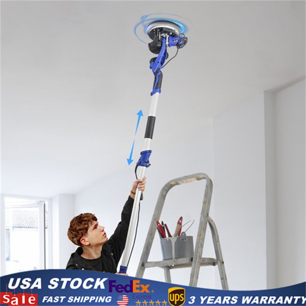 Electric Ceiling Wall Sander with Vacuum Dust Collection Dustless Drywall Sander