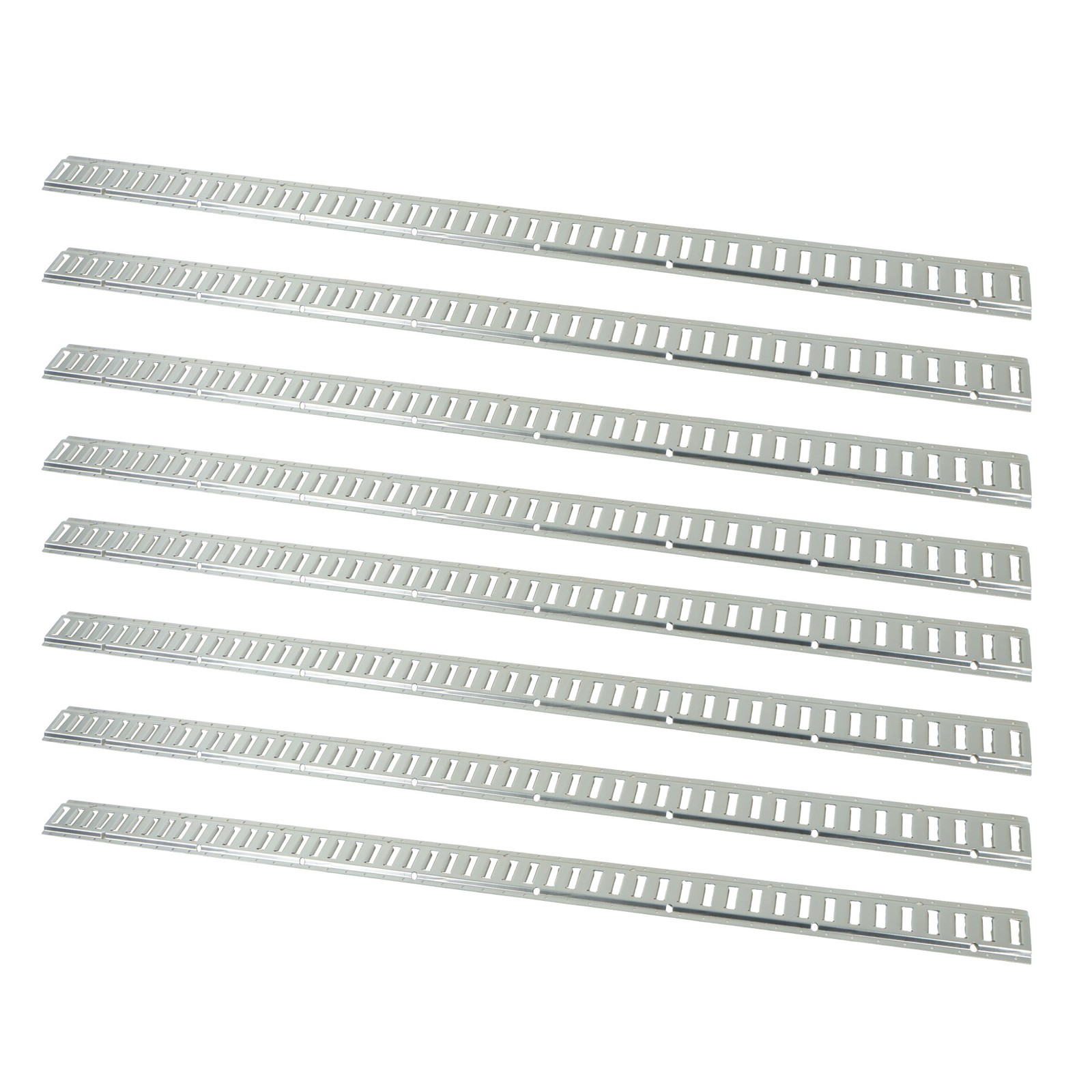 Labwork (8 Piece) 8 ft Galvanized Horizontal E-Track Trailer Tie-Down Rails