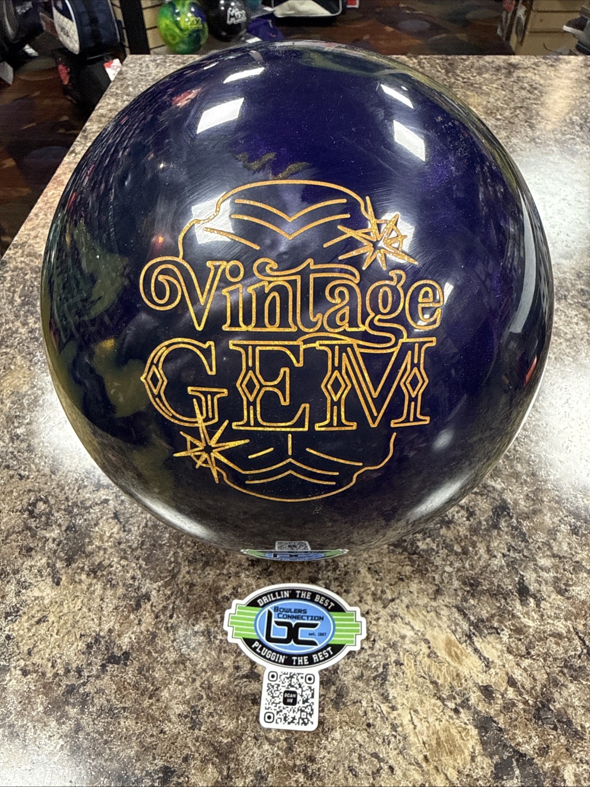 14lb Roto Grip Vintage Gem Overseas International Bowling Ball Undrilled NEW!!!